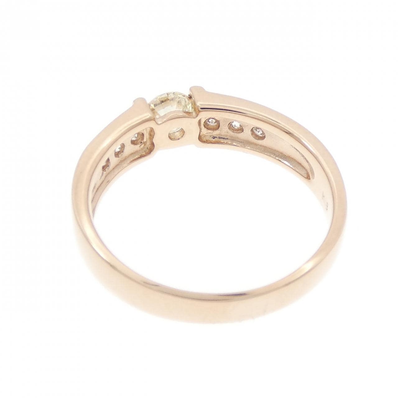 K18PG ダイヤモンド リング 0.307CT