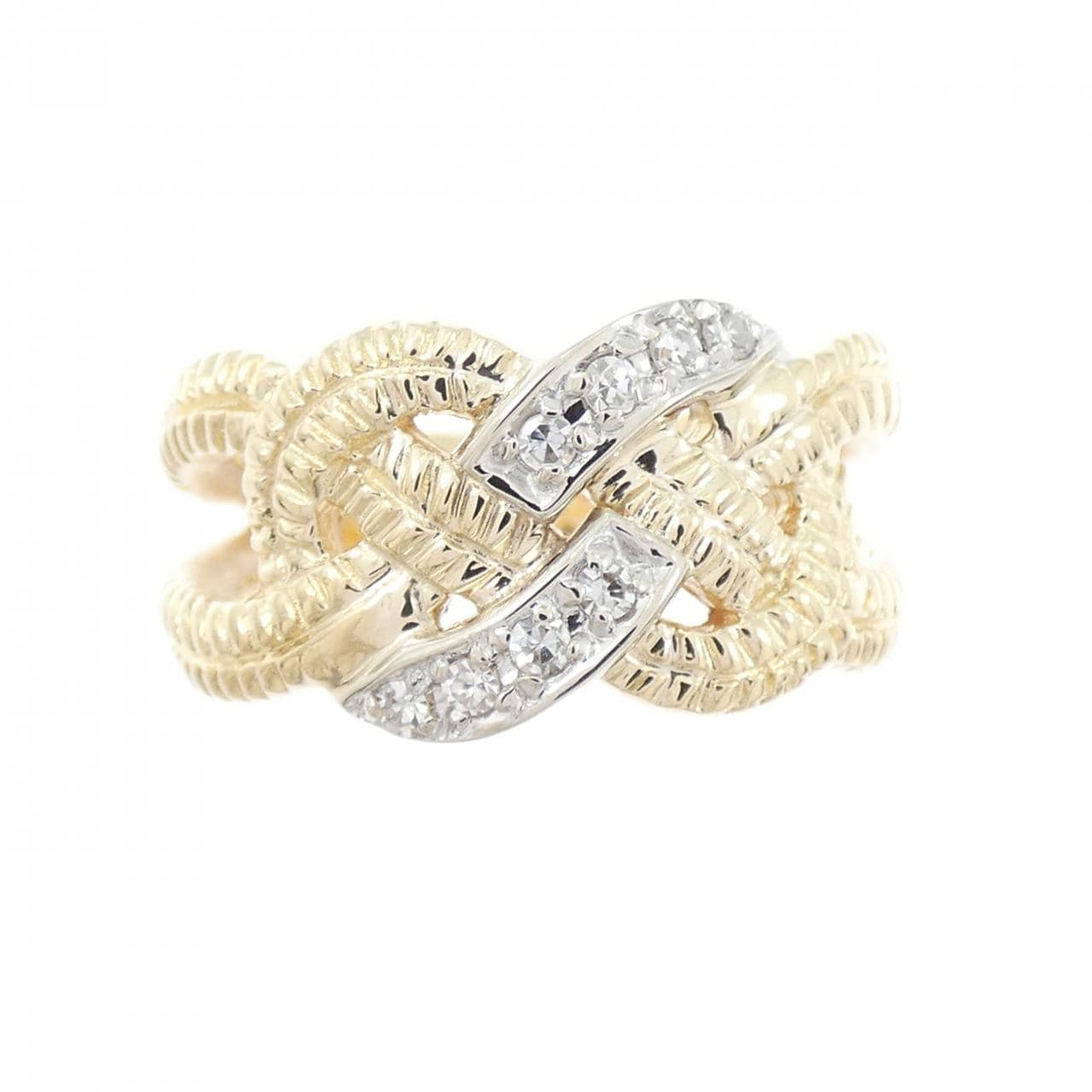 K14YG/K14WG ダイヤモンド リング