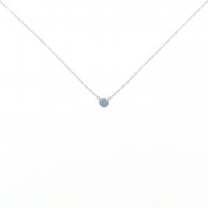 K18WG ダイヤモンド ネックレス 0.18CT