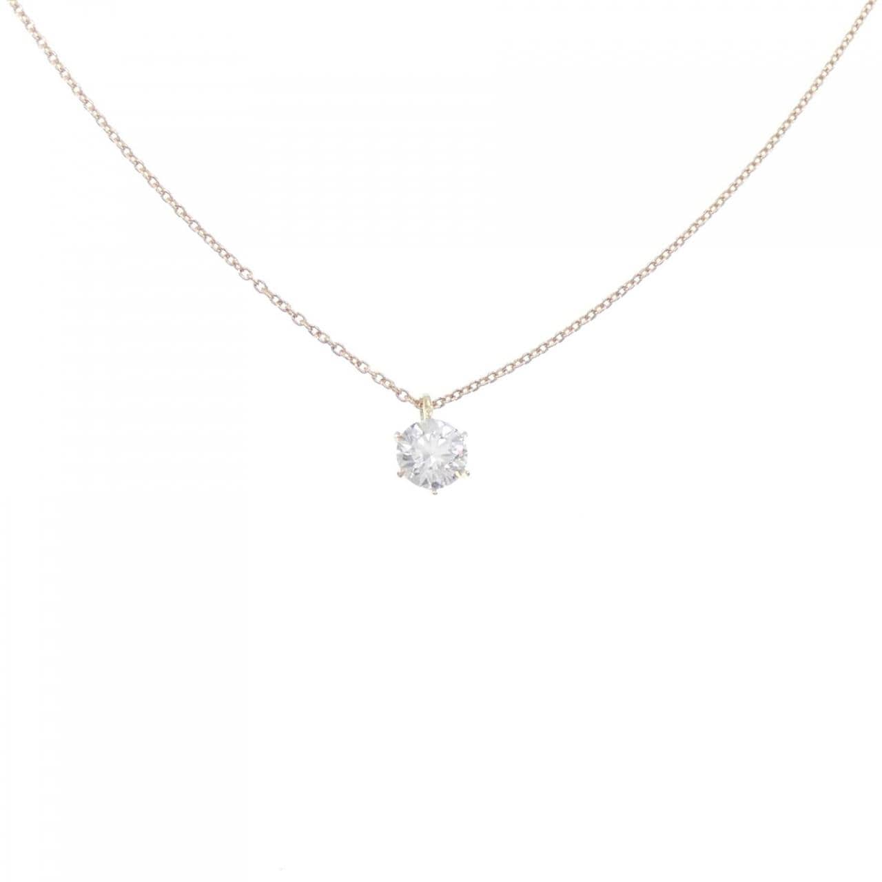 [Remake] K18YG Diamond Necklace 0.428CT E VS1 EXT