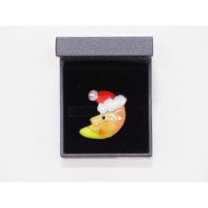 【新品】帯留　クリスマス