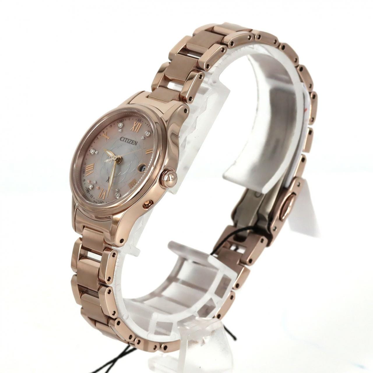 【新品】シチズン クロスシー 電波時計 H060-005VS01/ES9498-69N TI ソーラークォーツ