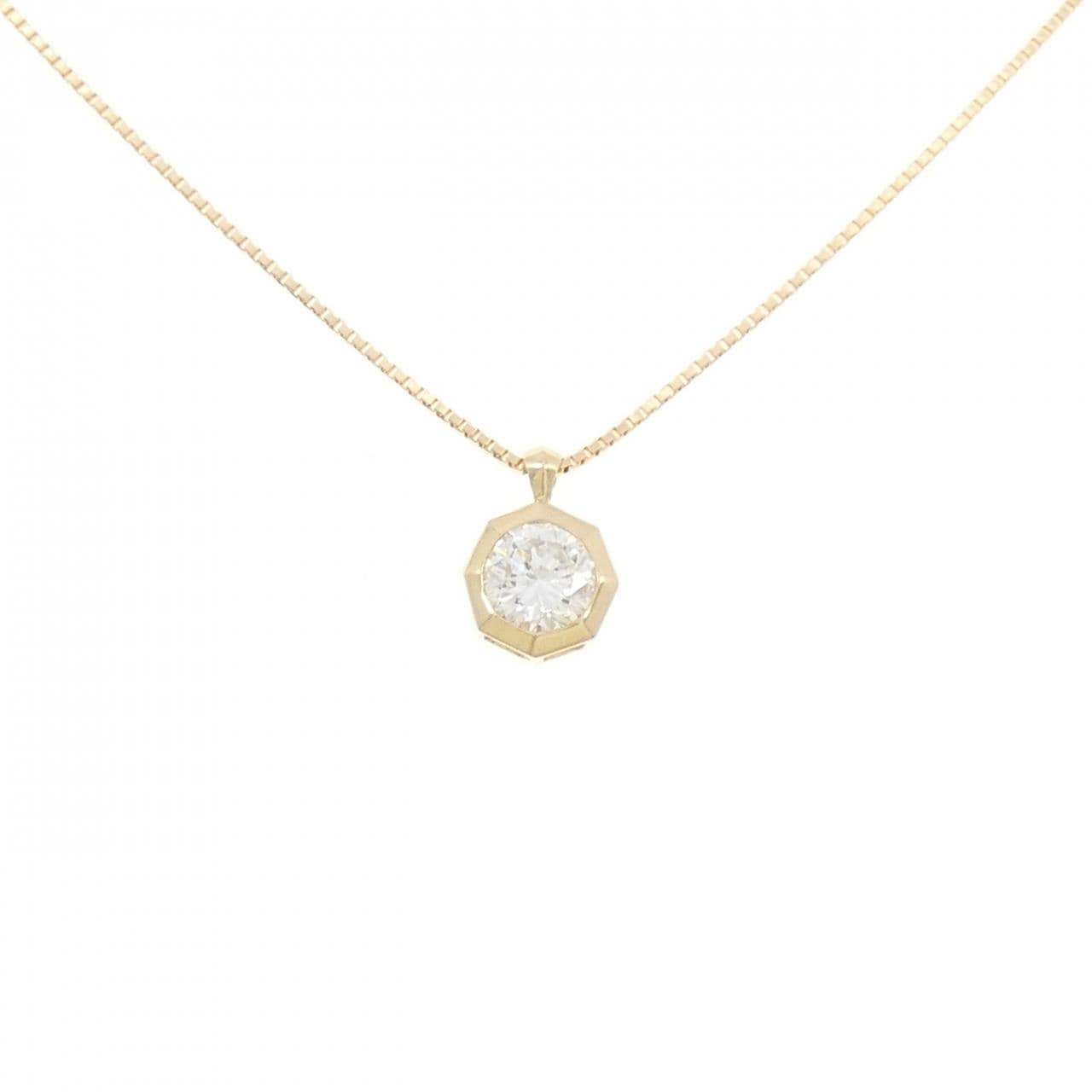K18YG ダイヤモンド ネックレス 0.647CT