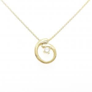 K18YG ダイヤモンド ネックレス 0.18CT