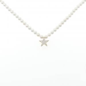 750YG/* スター 淡水パール ネックレス