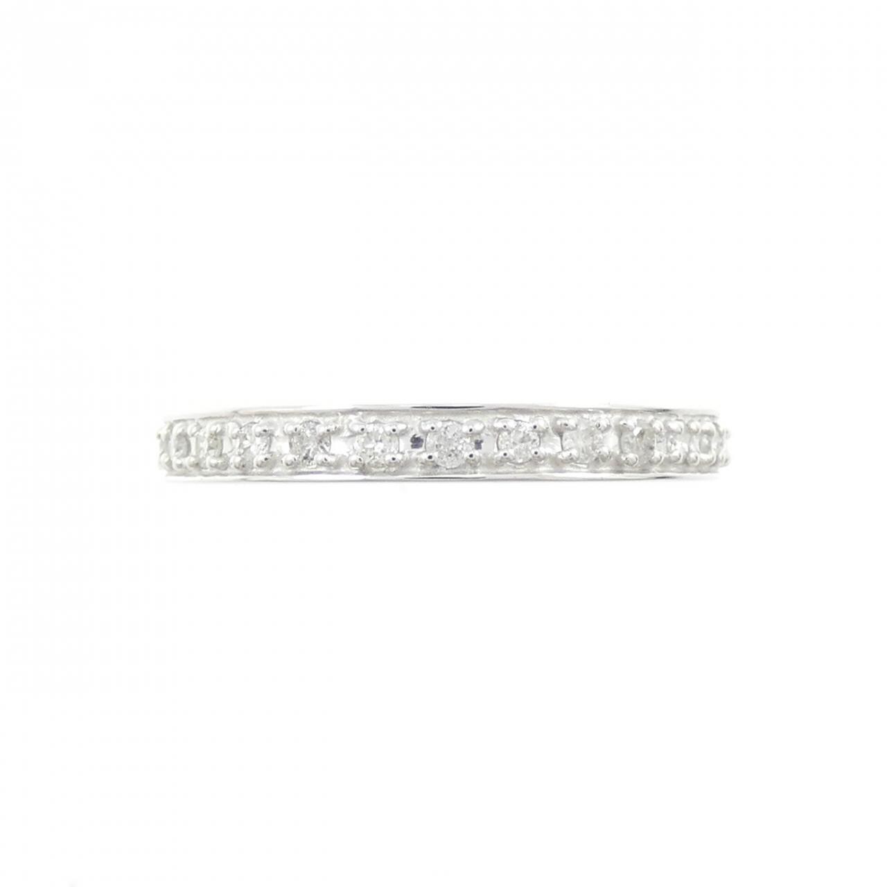 K18WG ダイヤモンド リング 0.14CT