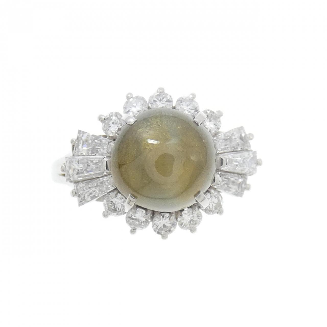 PM900 クリソベリルキャッツアイ リング 2.48CT