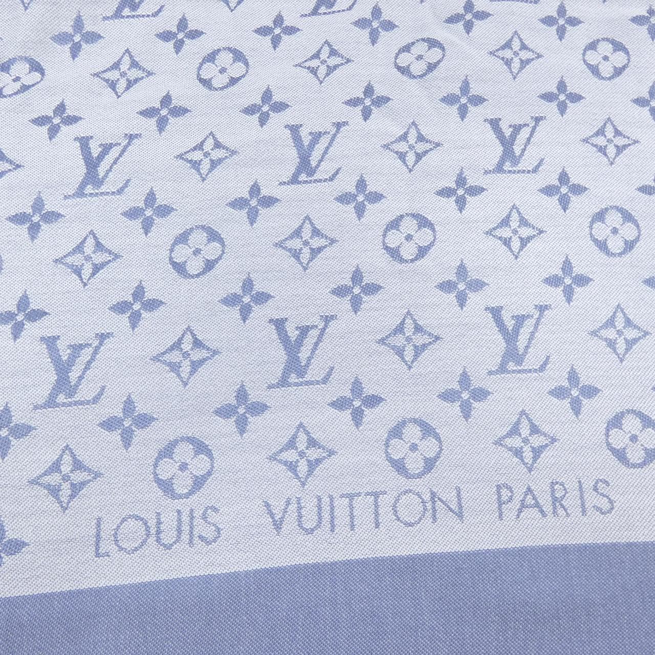 ルイヴィトン LOUIS VUITTON ショール モノグラム デニム M71382 SHAWL