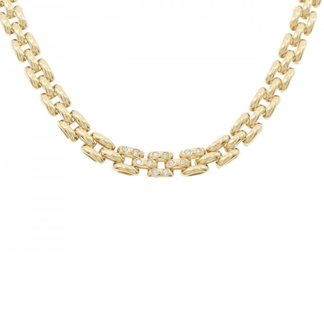 ウノアエレ ダイヤモンド ネックレス 0.12CT