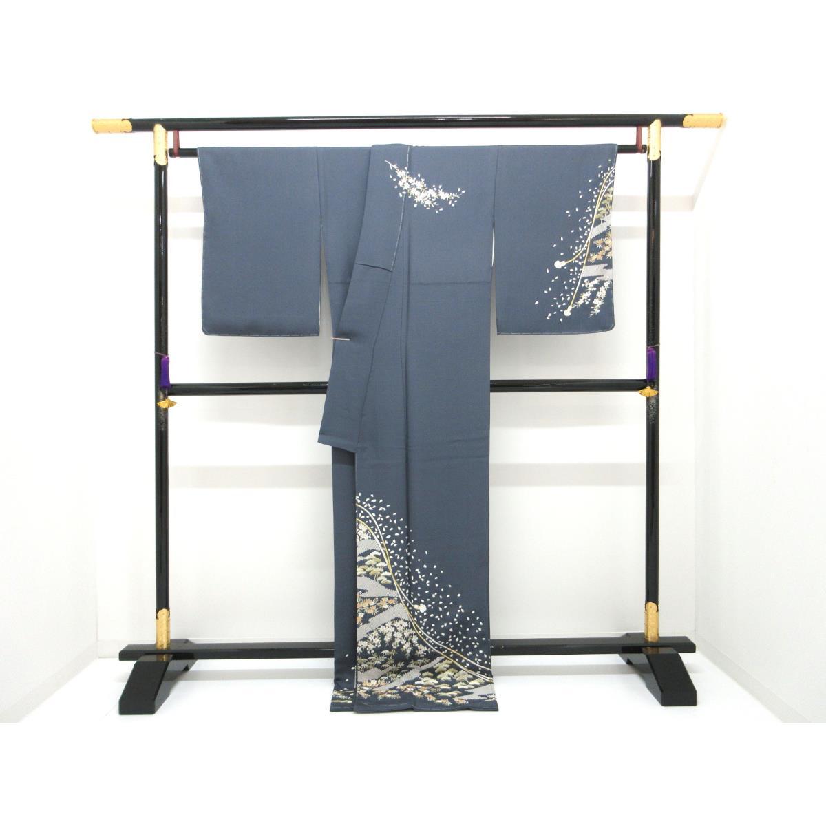 【未使用品】訪問着　刺繍加工