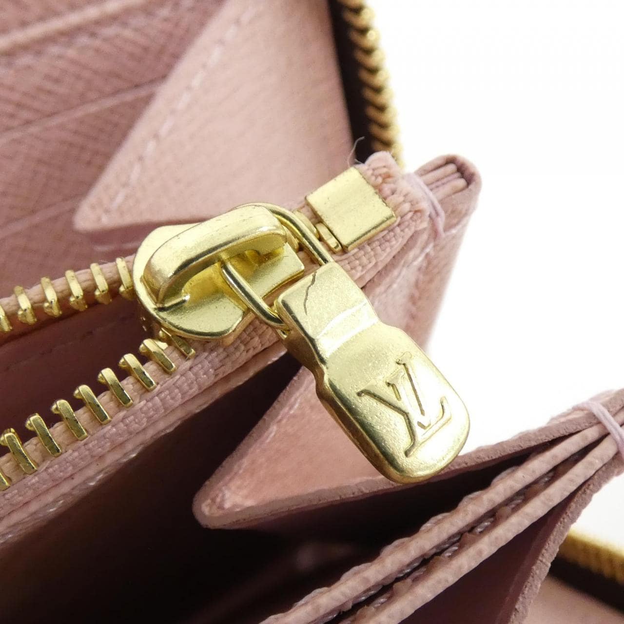 【中古】LOUIS VUITTON ジッピー M41894 モノグラム ピンク LOUIS VUITTON ルイヴィトン Louis Vuitton ラウンドファスナー