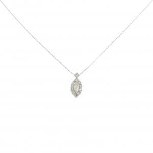 【新品】PT900/PT850 ダイヤモンド ネックレス 0.20CT
