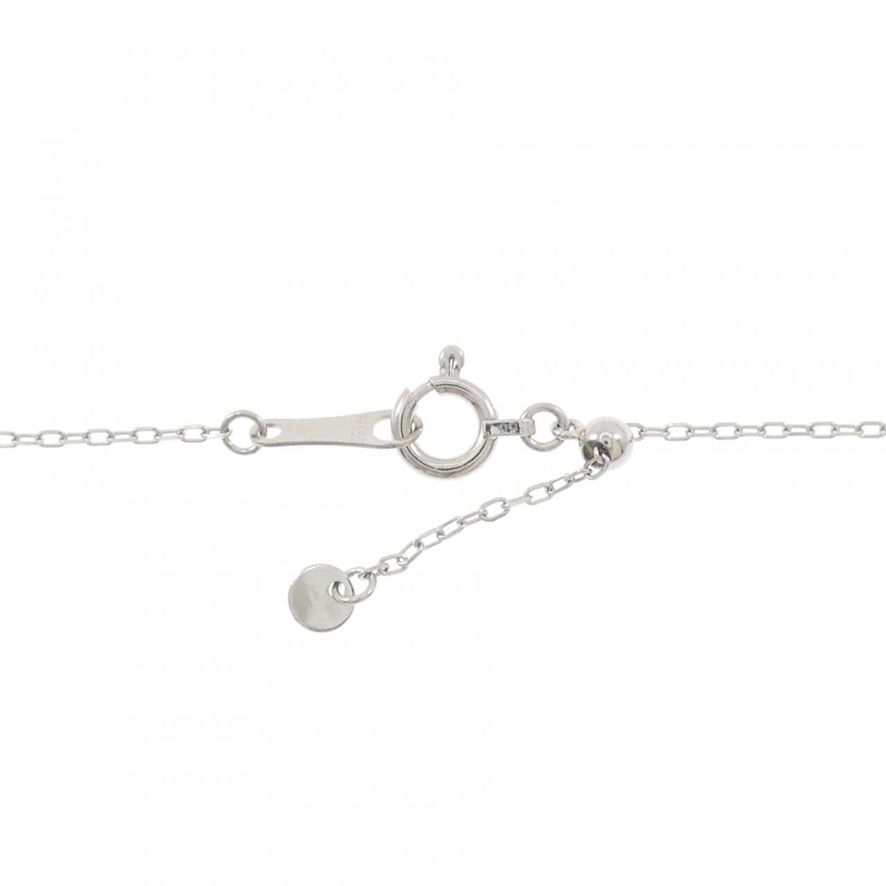 PT900/PT850 ハート ダイヤモンド ネックレス 0.266CT