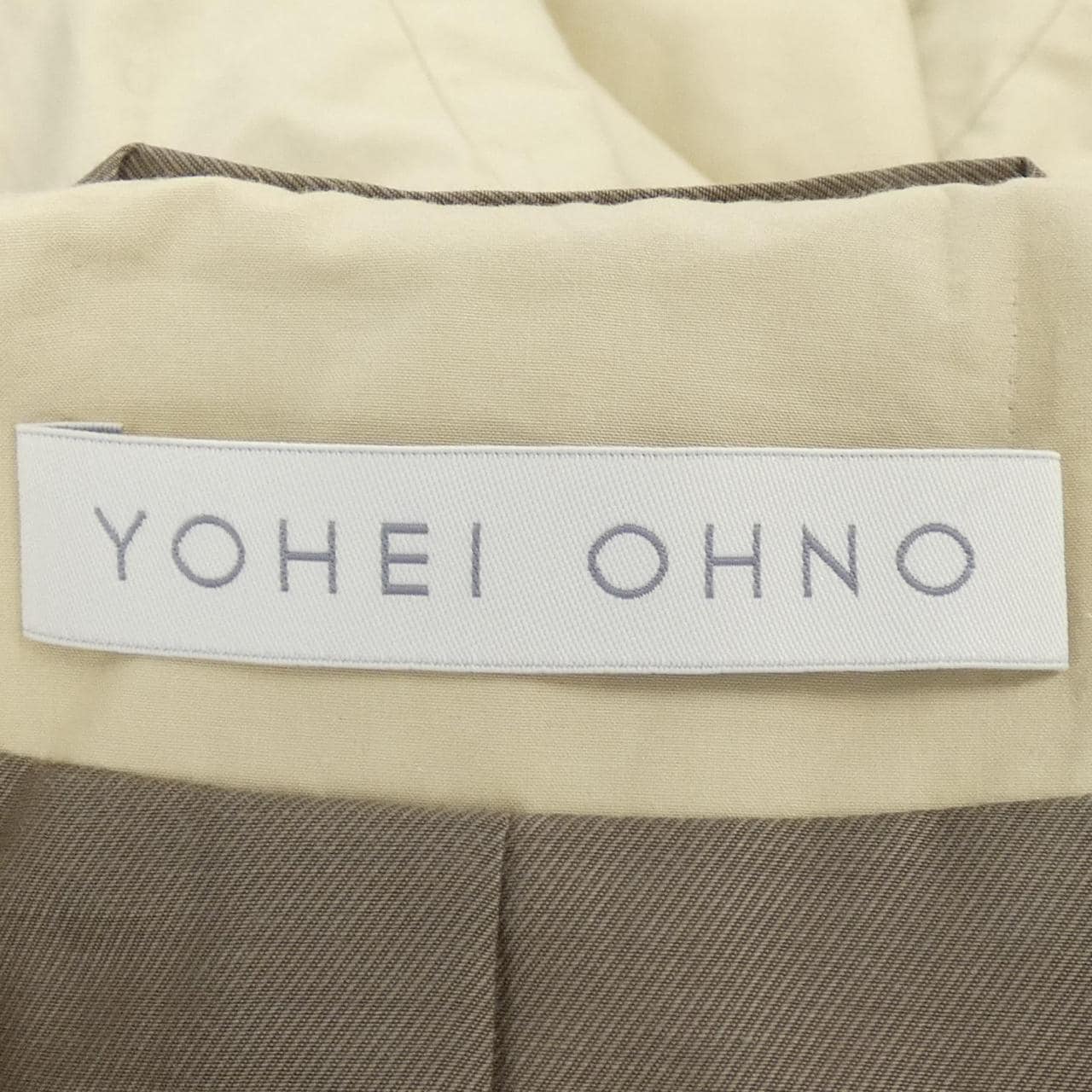 ヨウヘイオオノ YOHEI OHNO トレンチコート