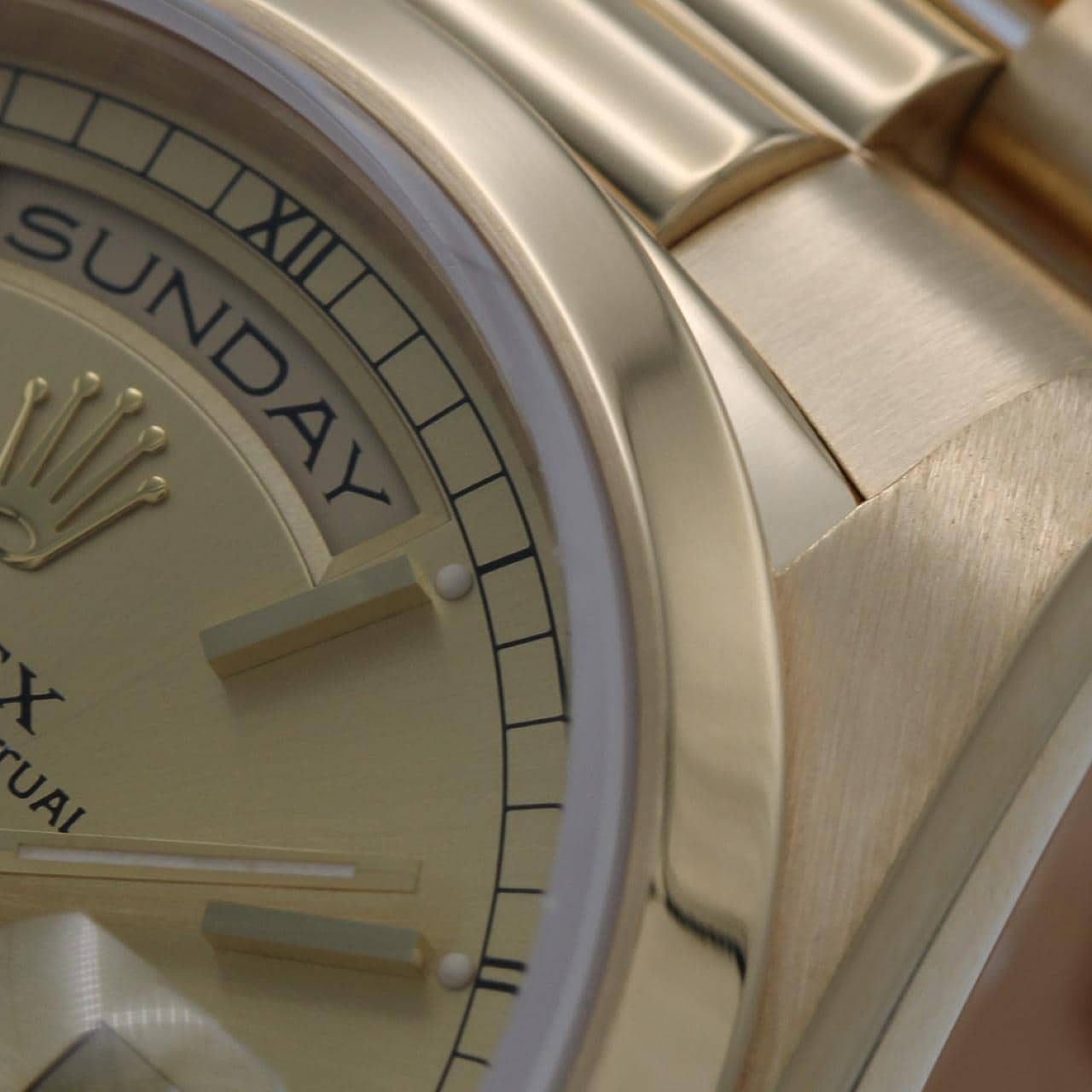 ロレックス デイデイト 18208 YG 自動巻 L番