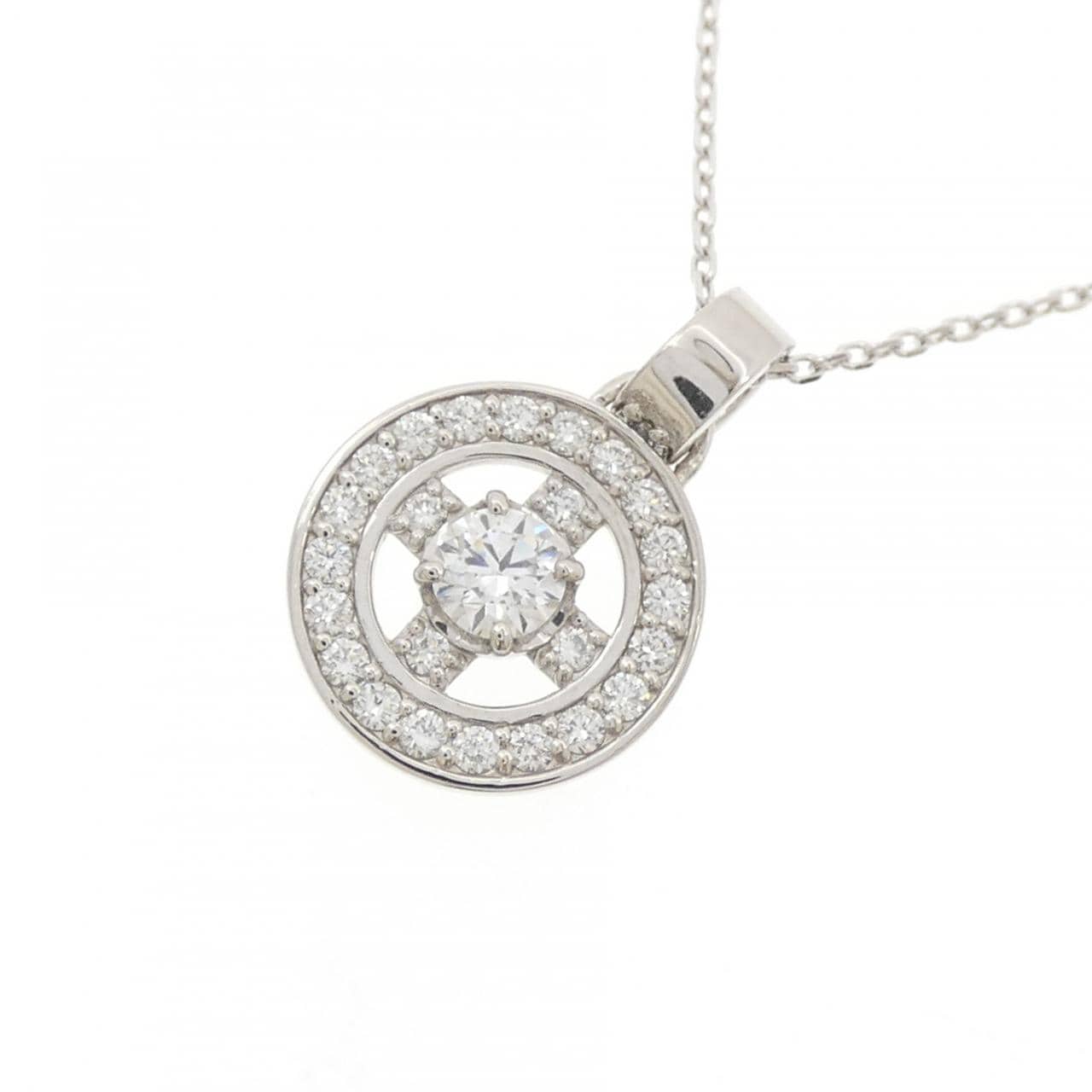ヴァンドーム ダイヤモンド ネックレス 0.191CT