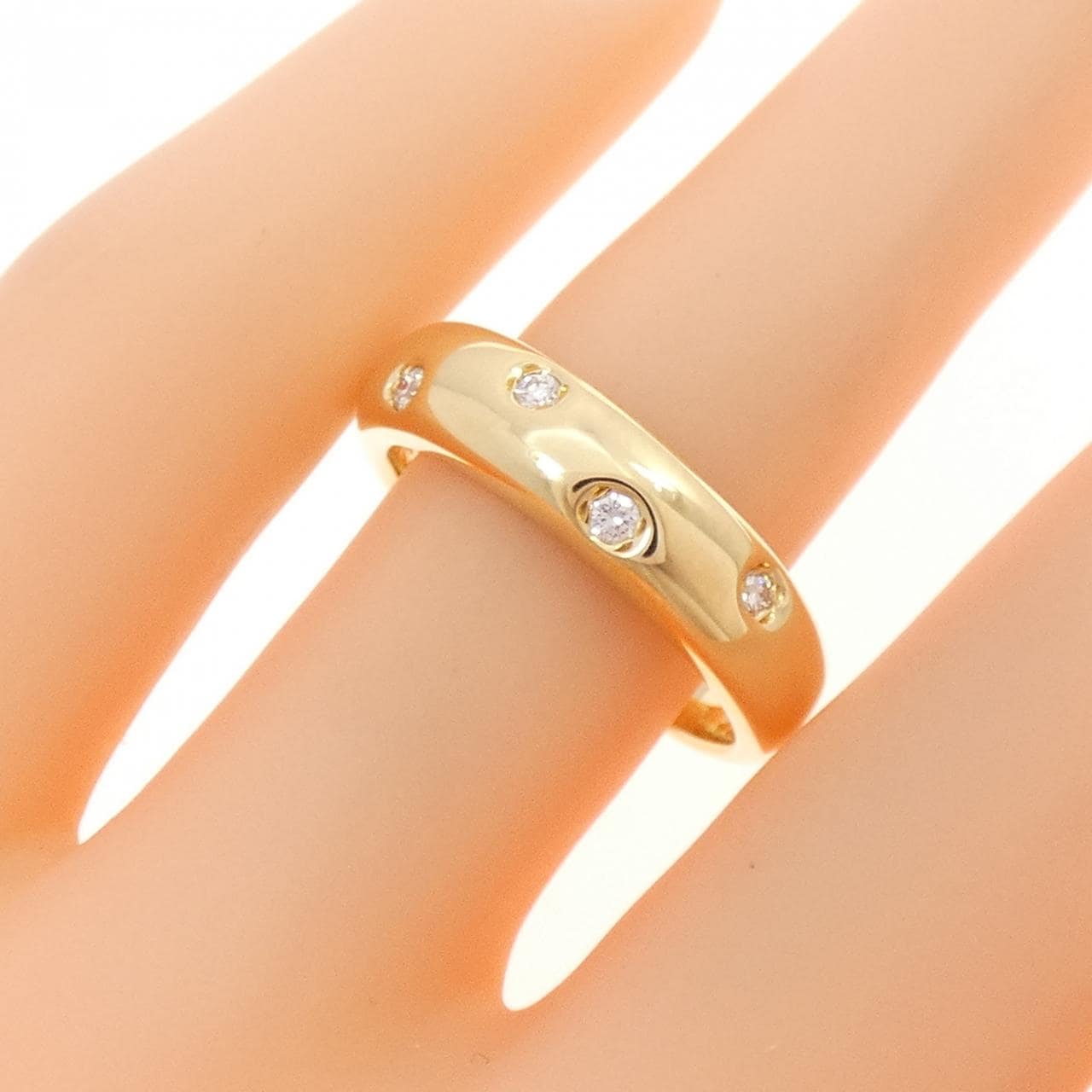 ミキモト ダイヤモンド リング 0.09CT