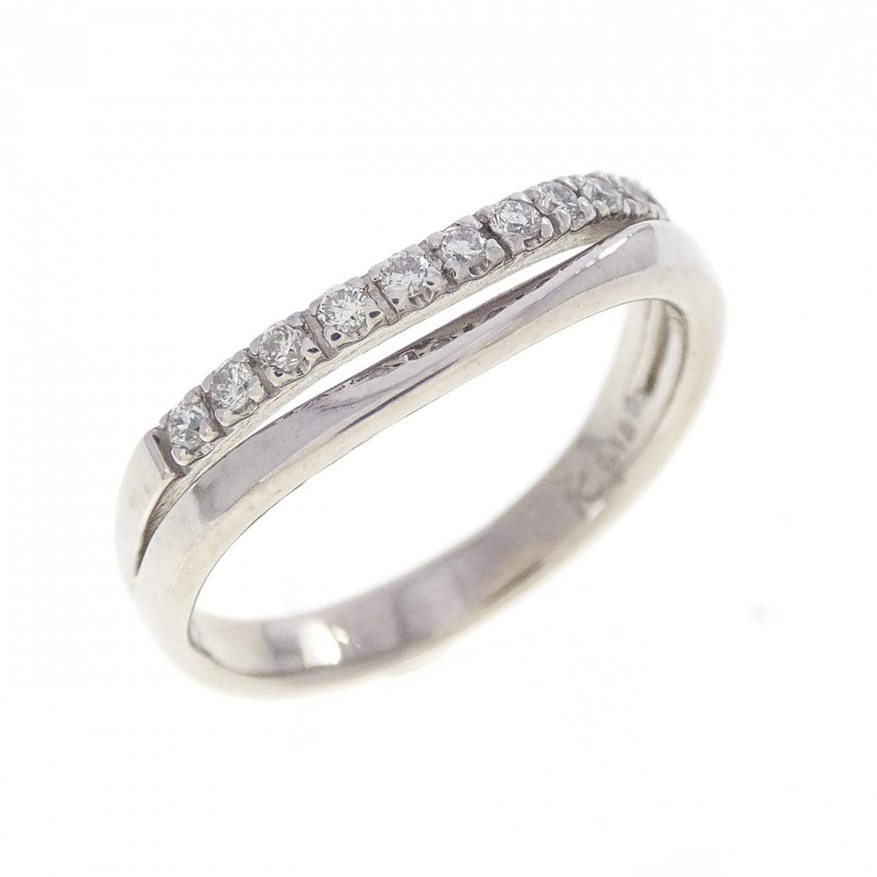 クミキョク ダイヤモンド リング 0.13CT