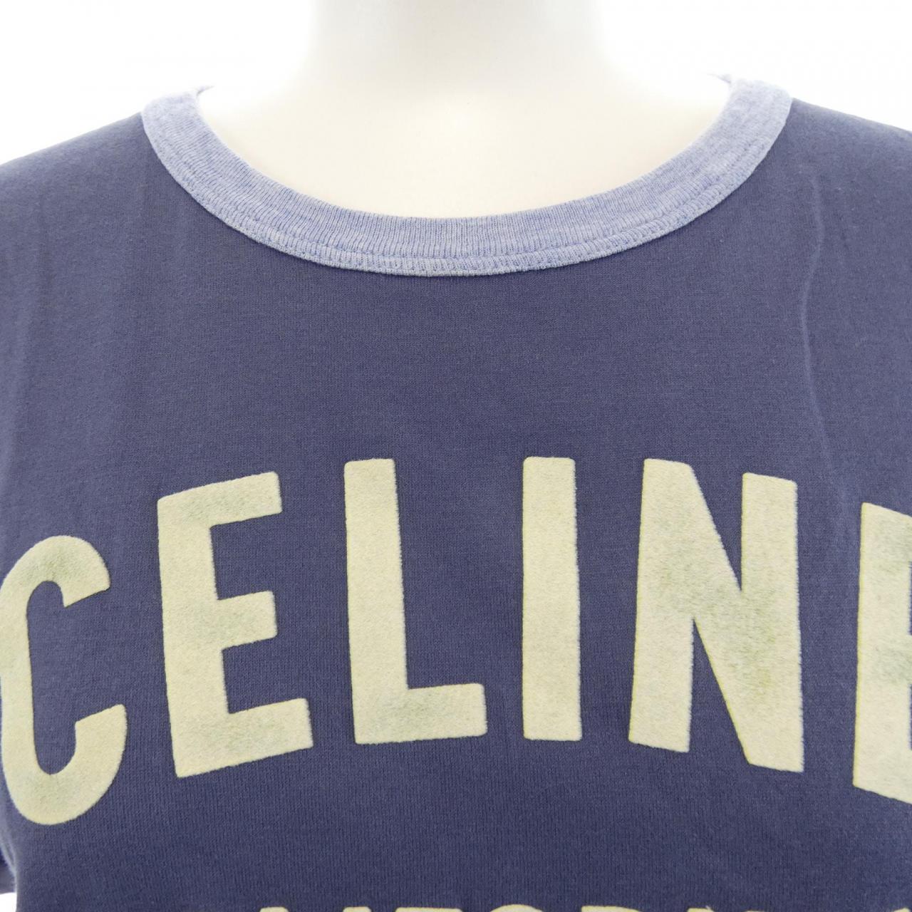 セリーヌ CELINE カリフォルニア 70'S Tシャツ 2X18H671Q Tシャツ