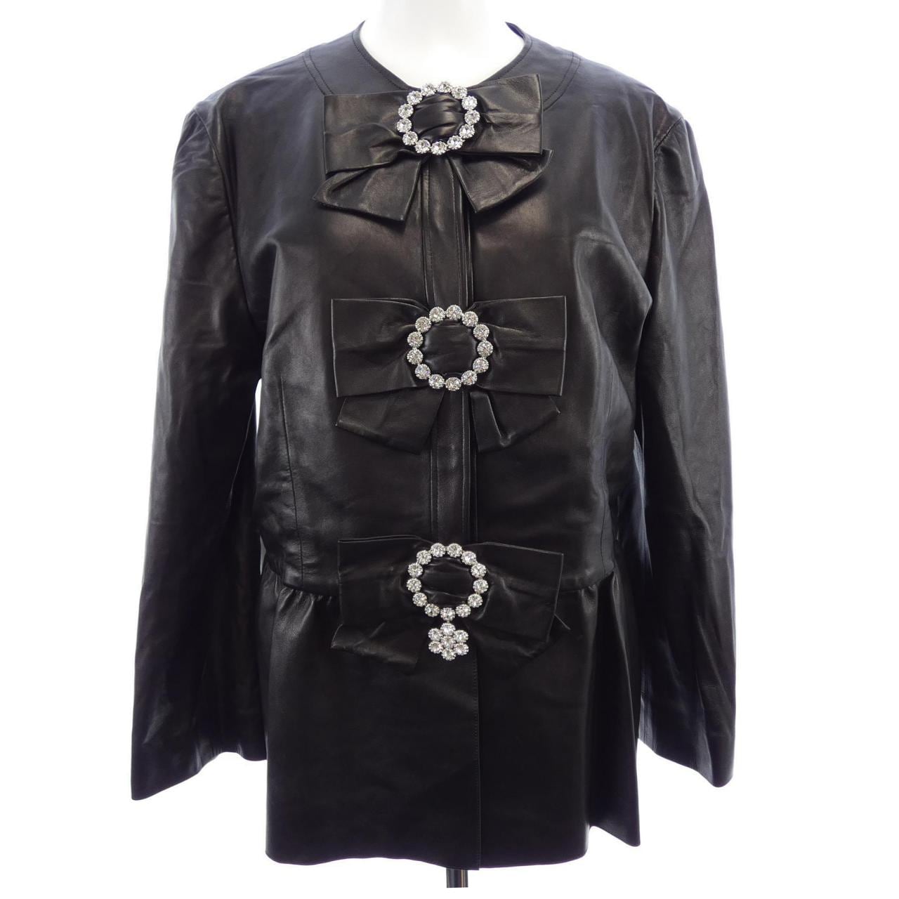グッチ GUCCI 479069-XN336 レザージャケット