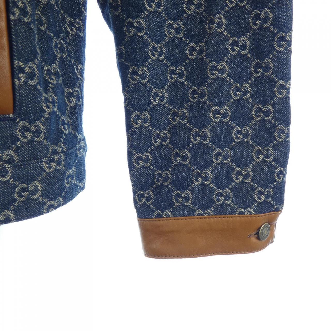 グッチ GUCCI ウォッシュド オーガニックデニム ジャケット 649110 XDBIP デニムジャケット