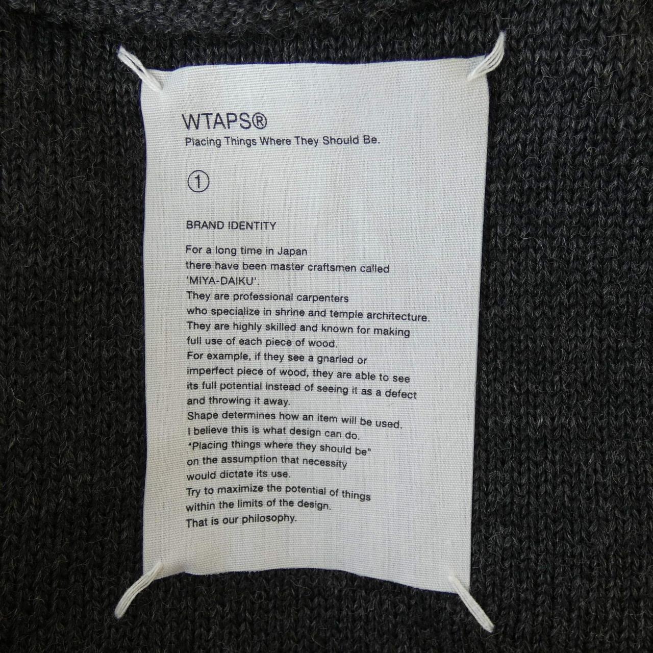ダブルタップス WTAPS 152MADT-KNM01 ニット