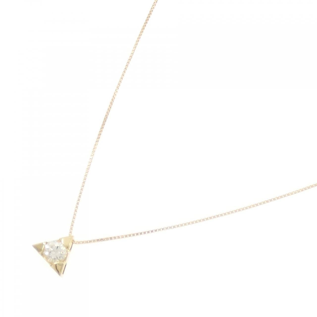 K18YG ダイヤモンド ネックレス 0.29CT