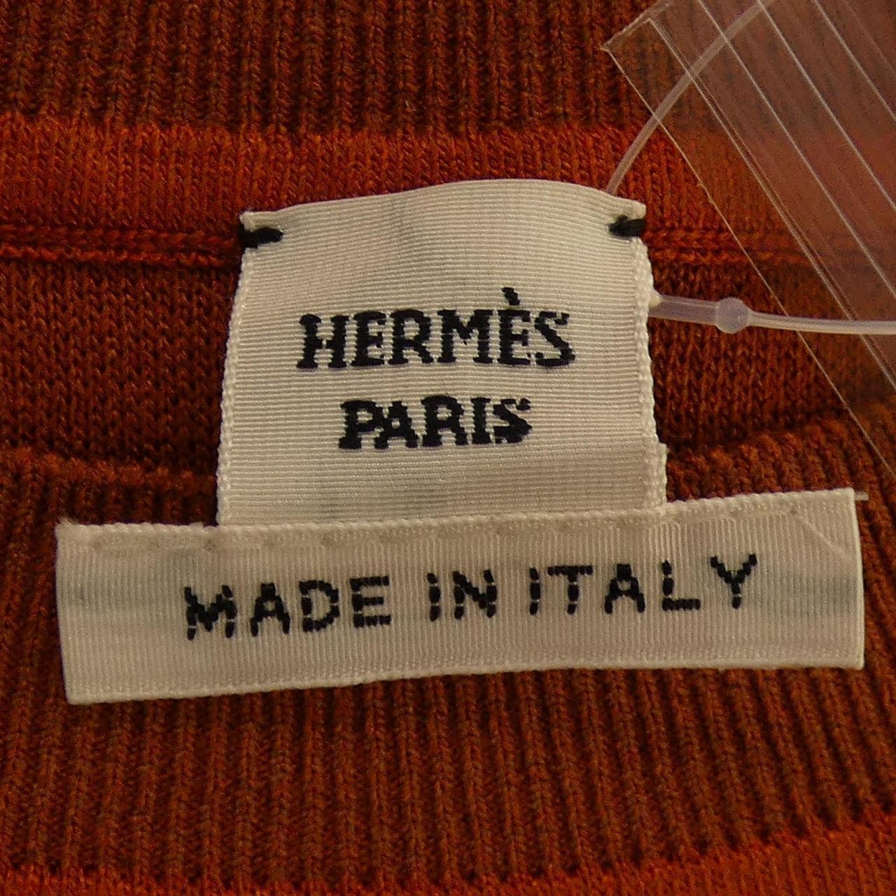 エルメス HERMES ストライプジャカードモチーフ 5E2647DL ニット