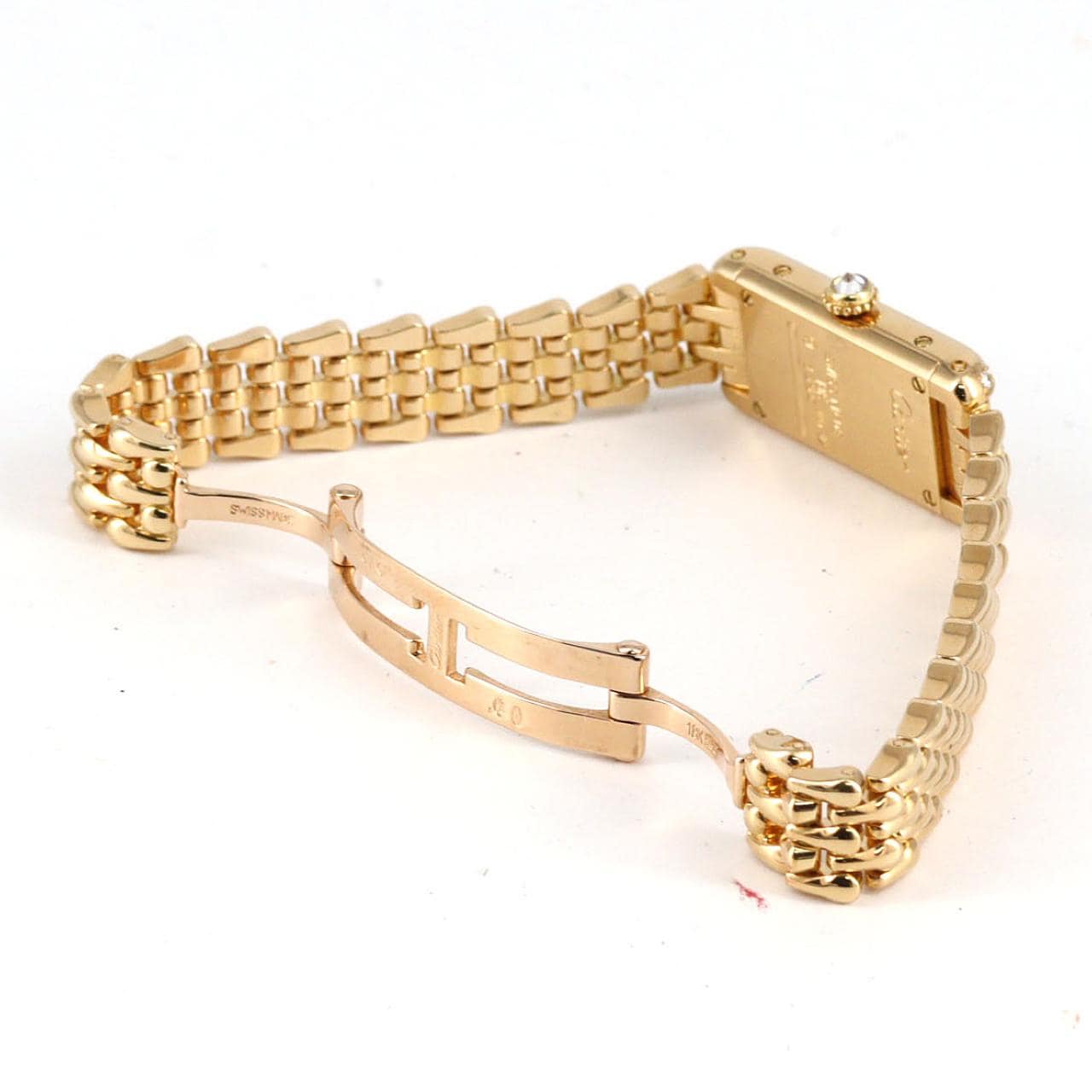 カルティエ タンクアロンジェ YG/D WB3005K3 YG クォーツ