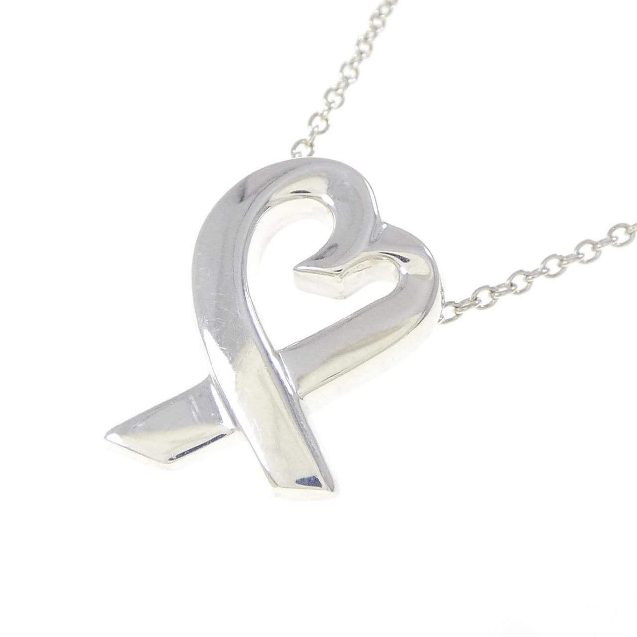 ティファニー ラビングハート スモール ネックレス