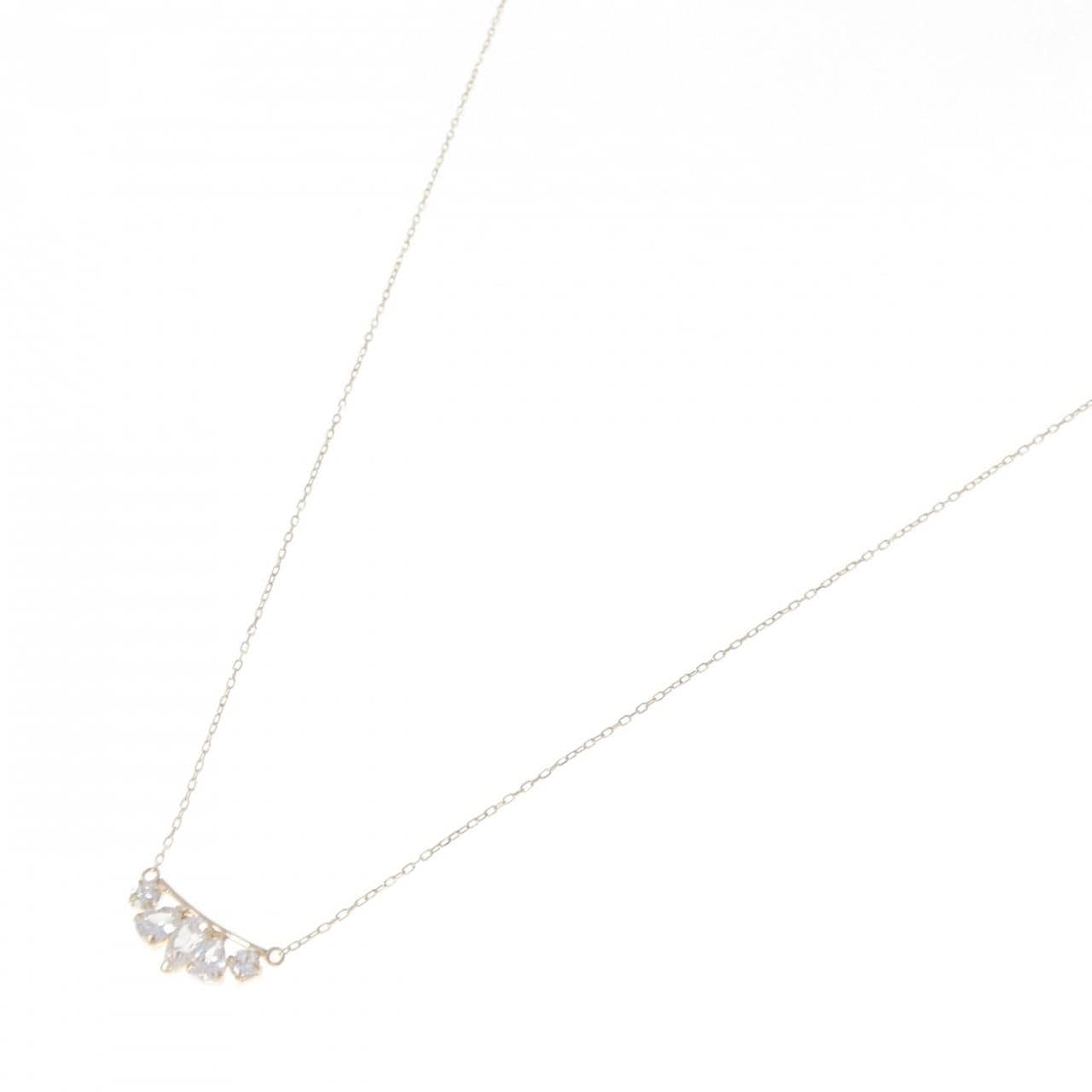 K10YG キュービック ネックレス