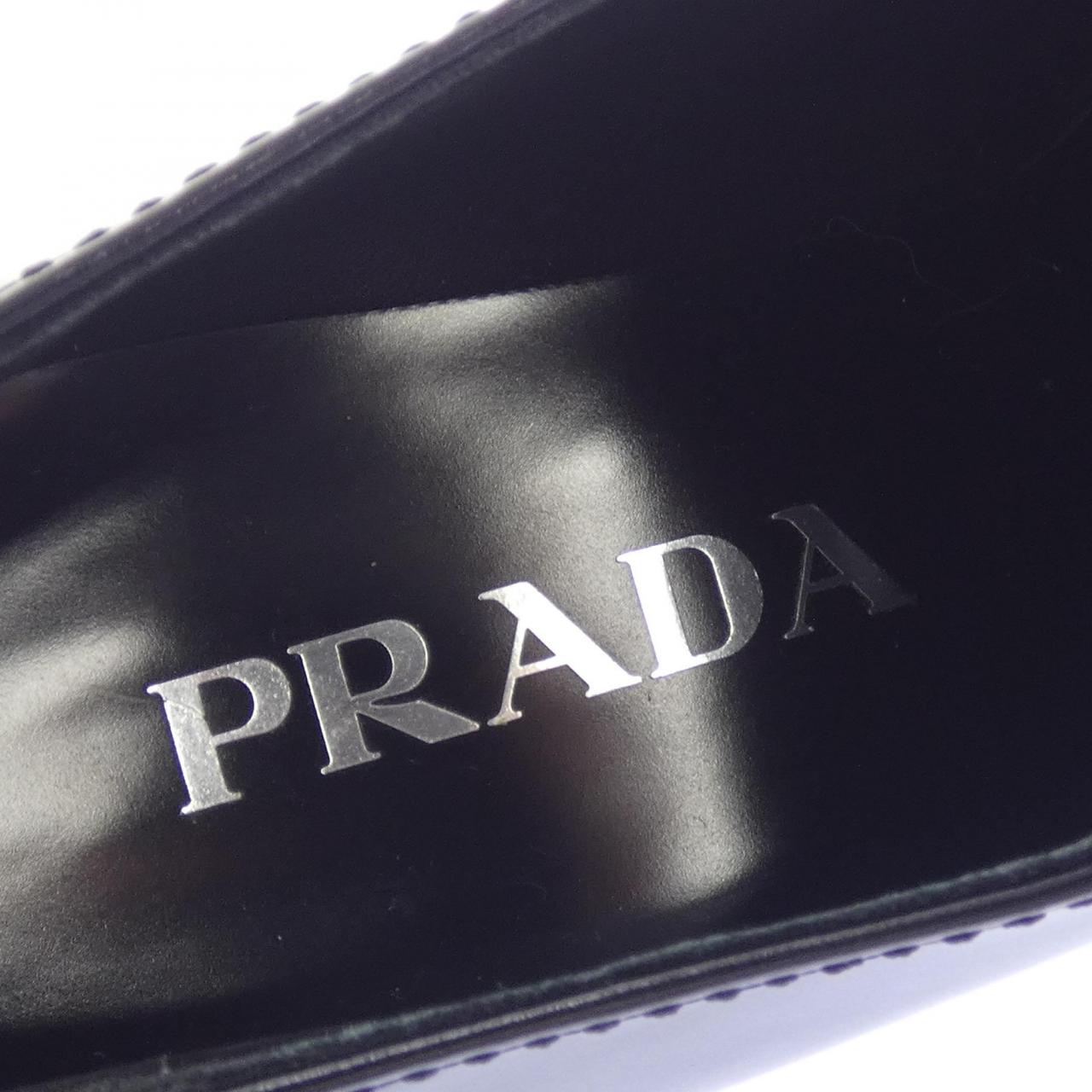 プラダ PRADA トライアングルロゴ ハイヒールローファー 1D246M シューズ