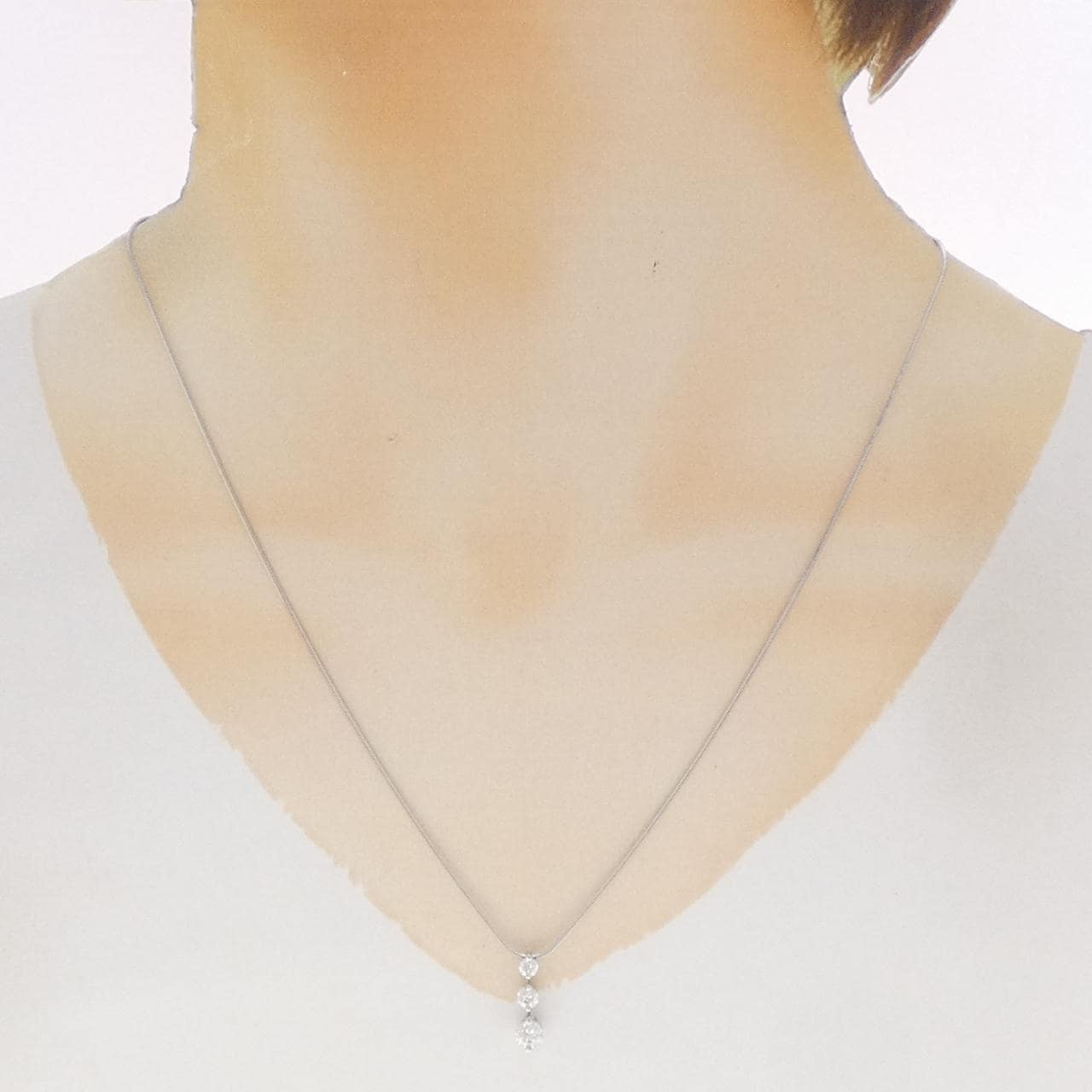 トリロジー ネックレス 0.60CT