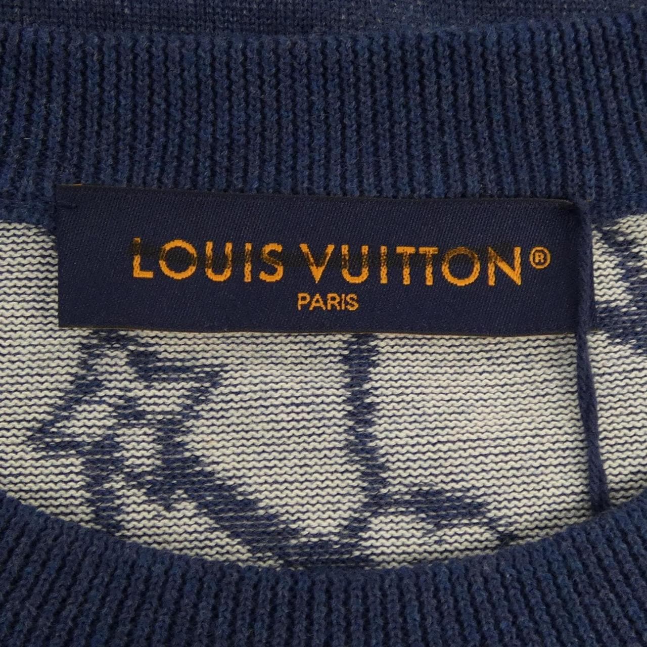 ルイヴィトン LOUIS VUITTON コットンショートスリーブクルーネック HRN16WAUR ニット