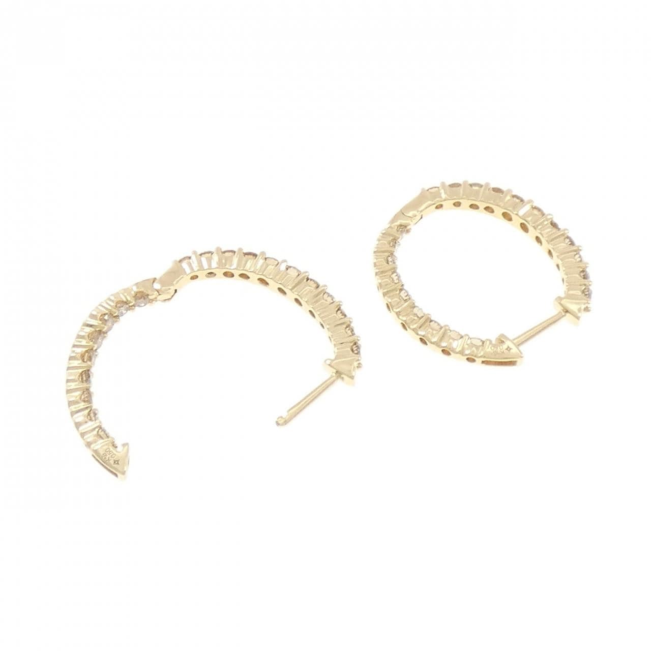 ジーエスティービー ダイヤモンド ピアス 1.00CT