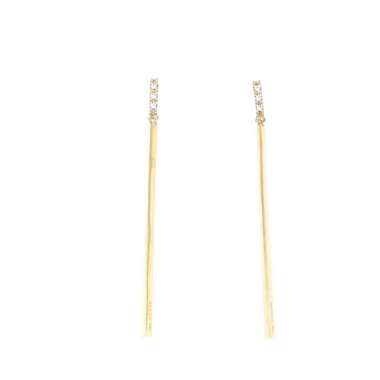 スタージュエリー ダイヤモンド ピアス 0.016CT