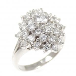 PT900 ダイヤモンド リング 1.30CT