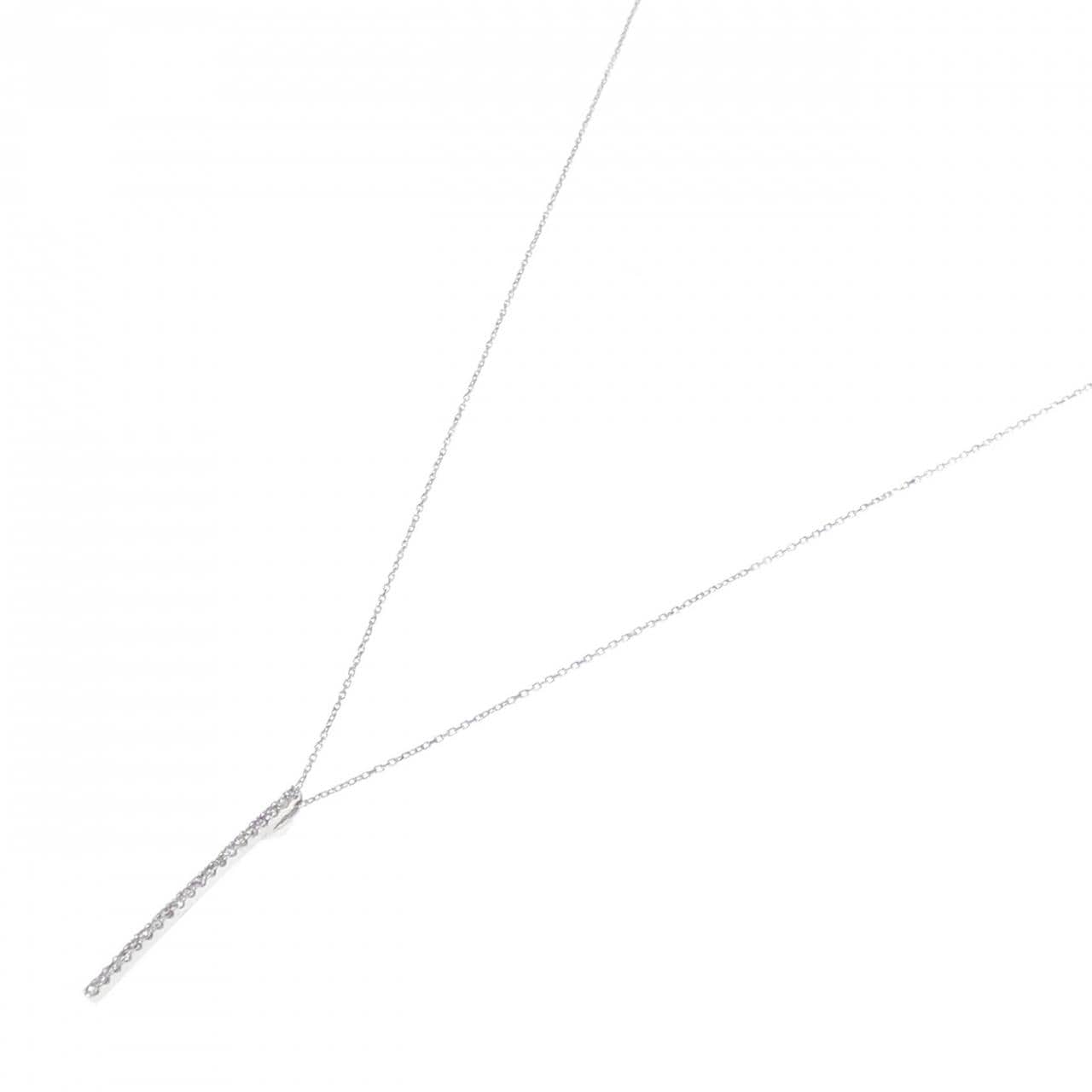 K10WG ダイヤモンド ネックレス 0.07CT