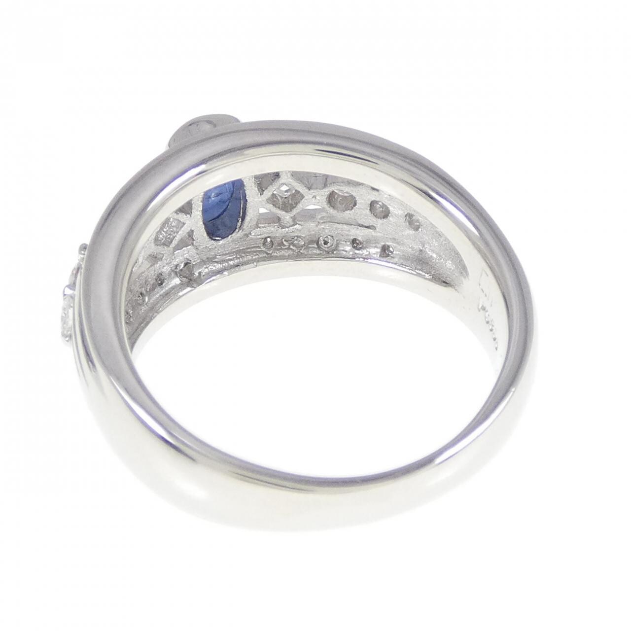 PT900 サファイヤ リング 0.78CT