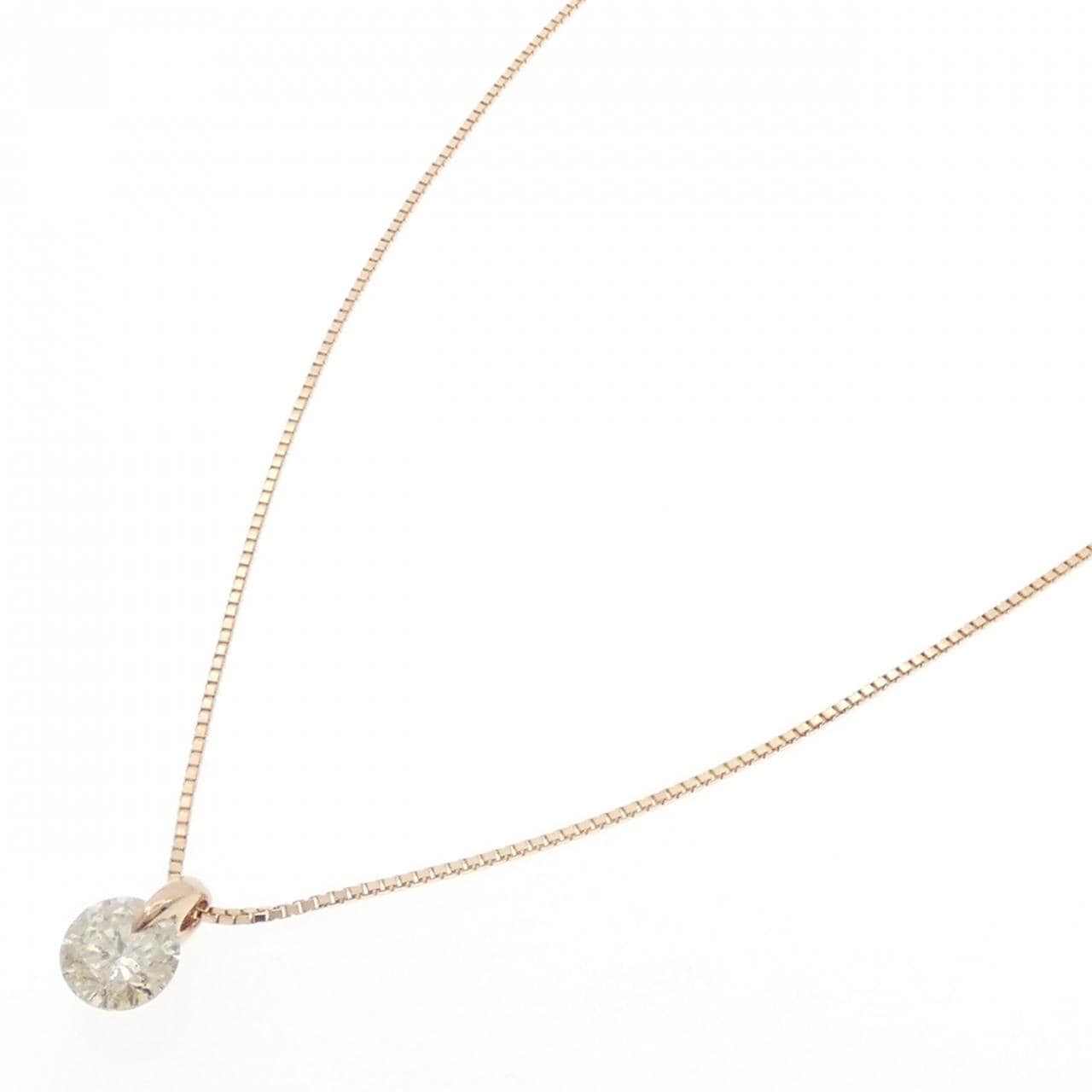 K18PG ダイヤモンド ネックレス 2.130CT
