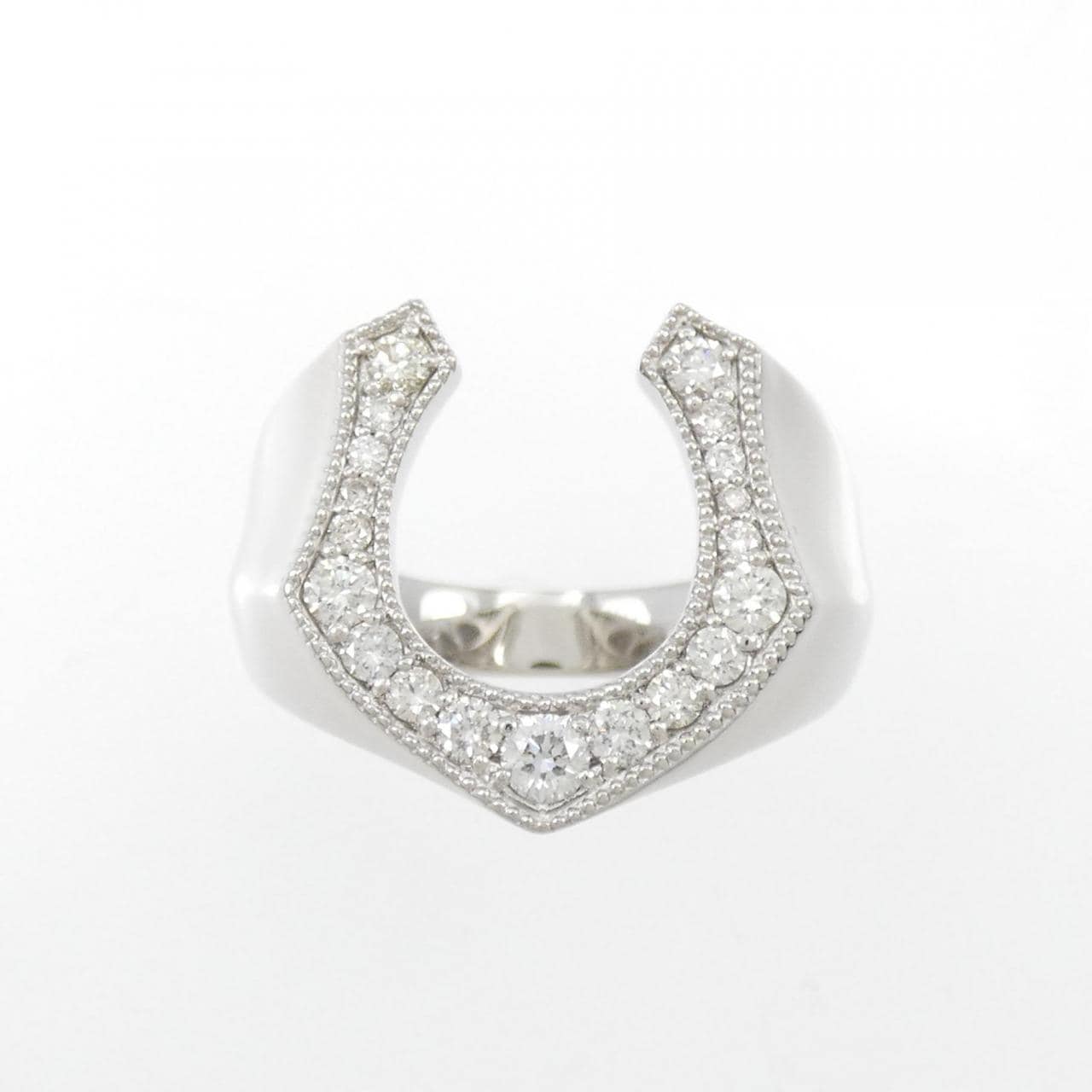 [BRAND NEW] PT Horseshoe Diamond Ring 0.53CT