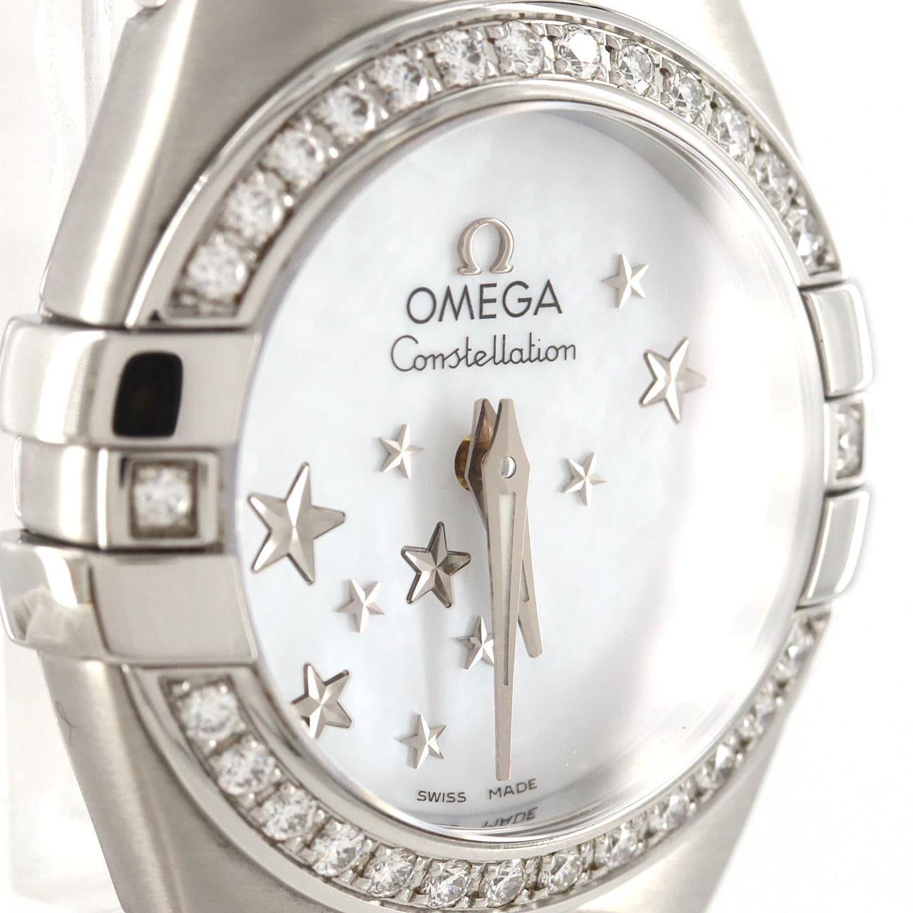 Omega Constellation Star Blue/D 123.15.24.60.05.003 SS Quartz