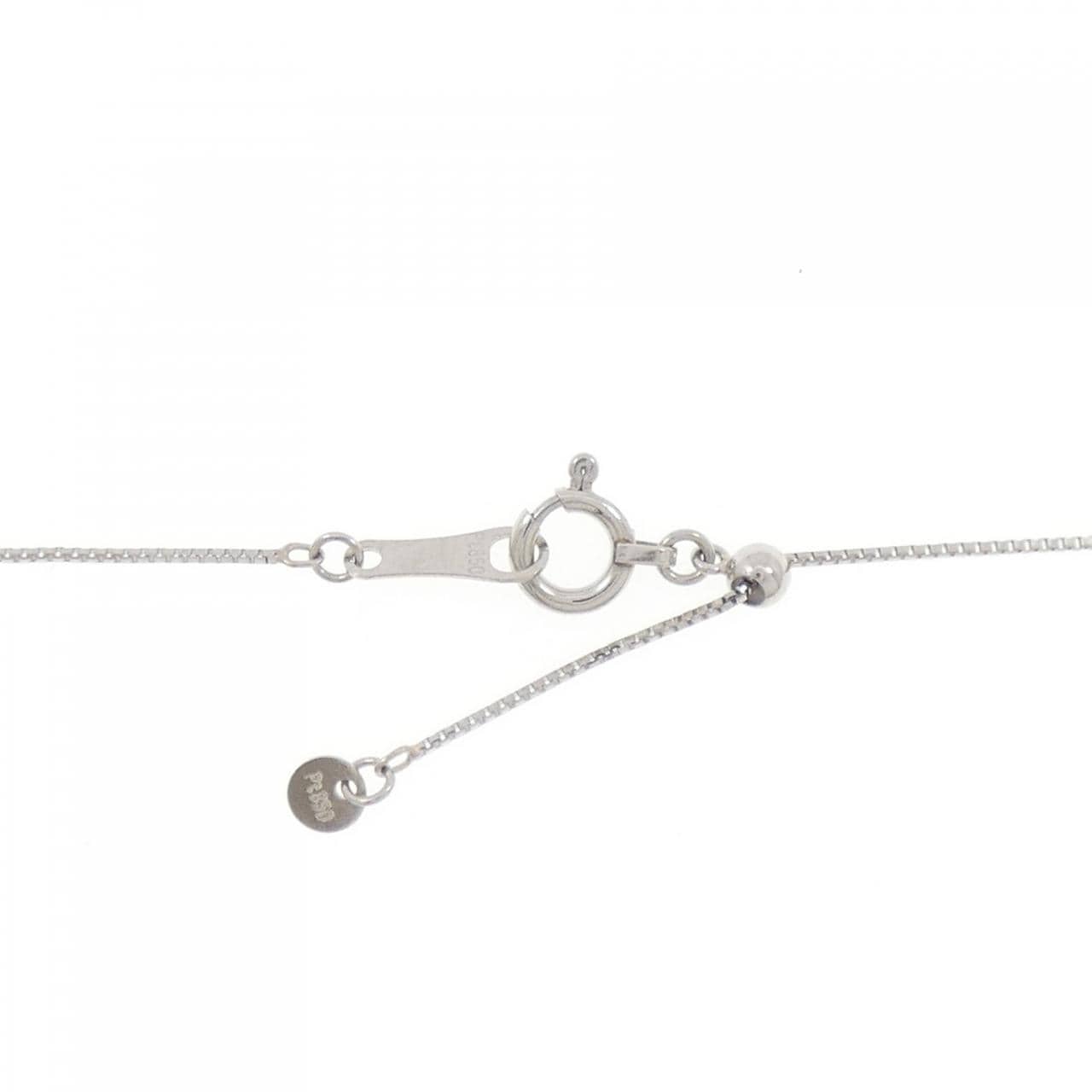 【新品】PT900/PT850 ダイヤモンド ネックレス 0.15CT