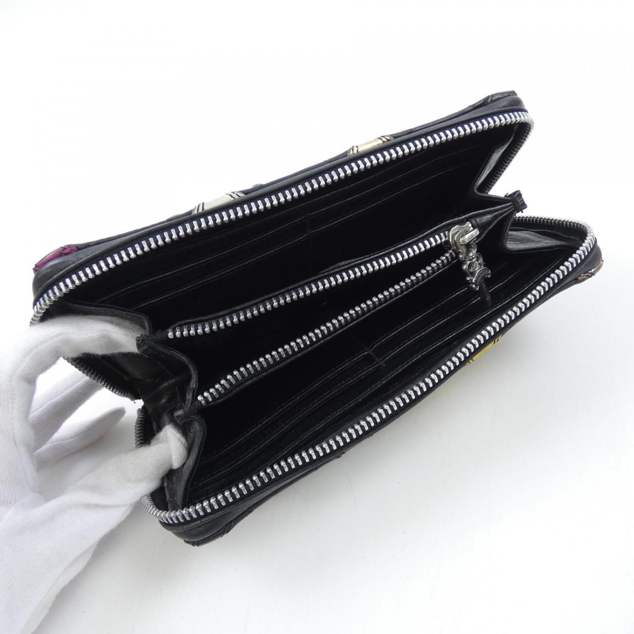 クロムハーツ CHROME HEARTS REC MULTI COLOR  レック マルチカラー パッチ WALLET