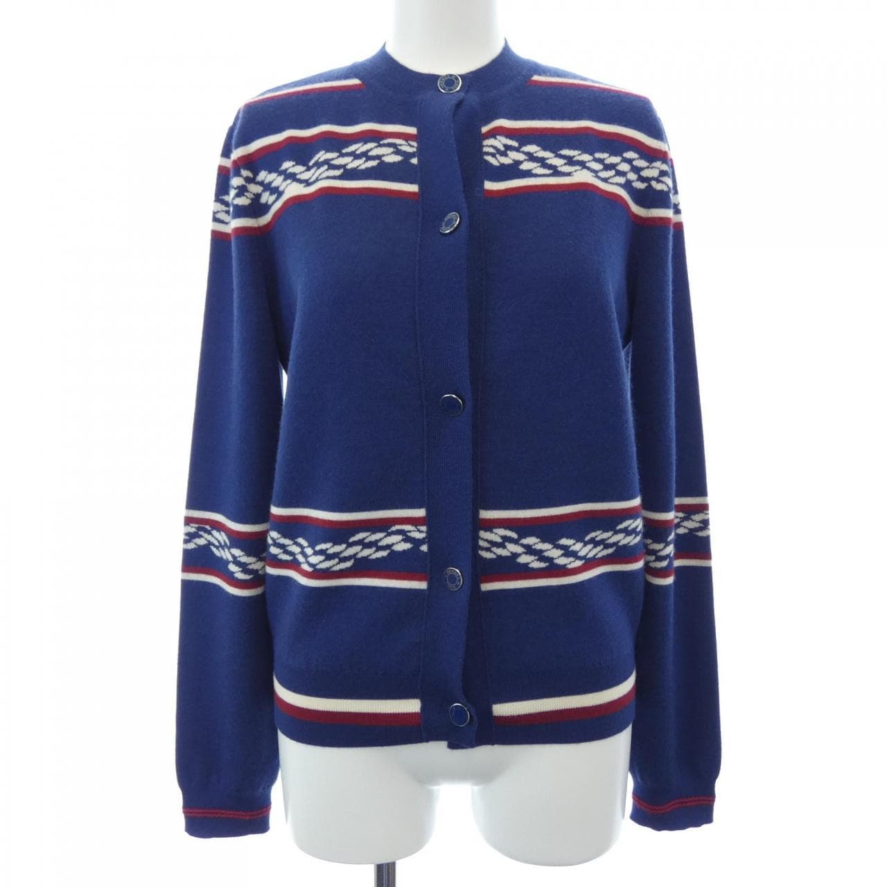 エルメス HERMES CANOE CHAINE D'ANCRE 3E2715D4 カーディガン