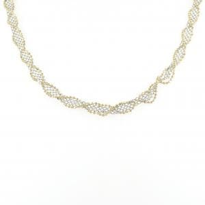 K18YG/PT850 ネックレス