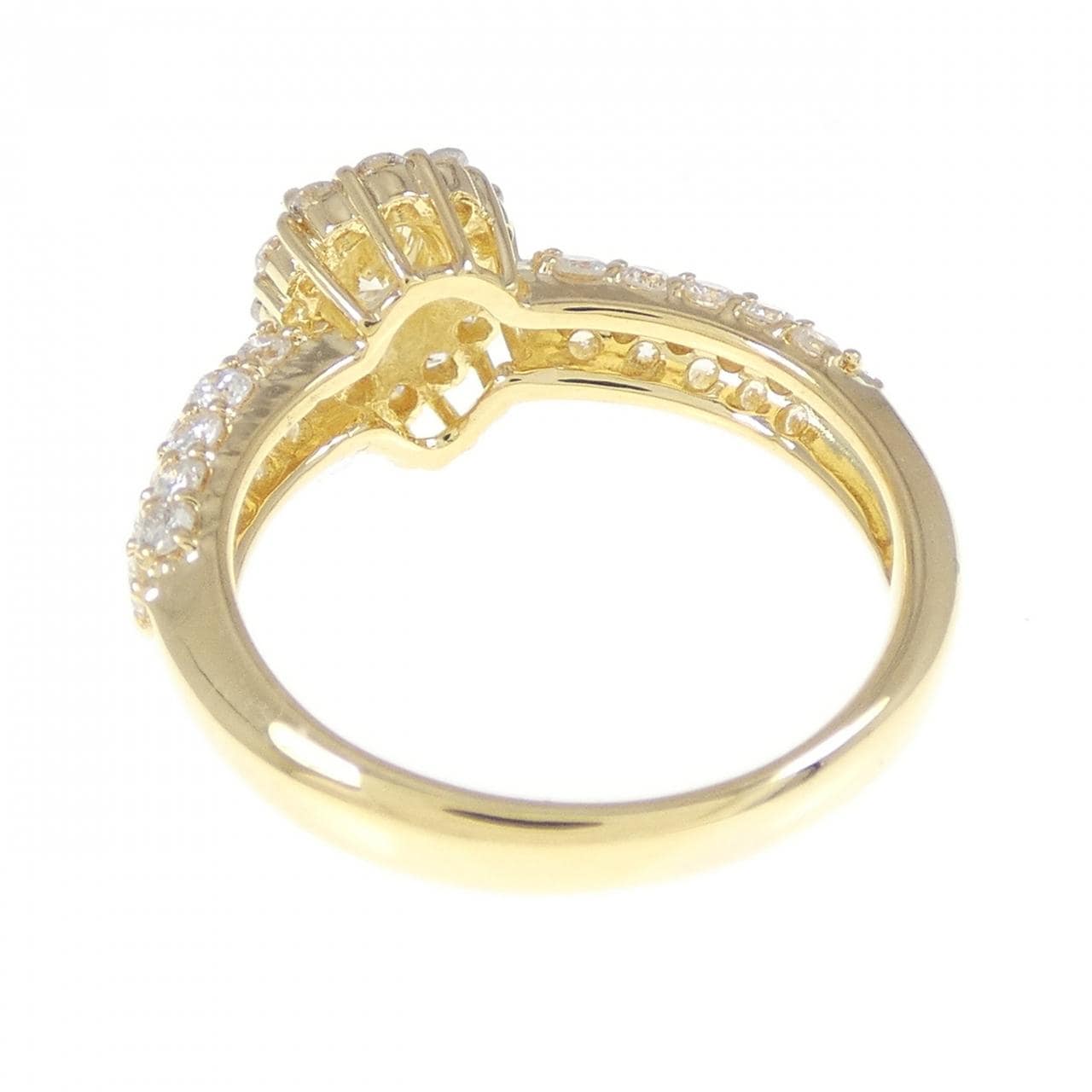 K18YG ダイヤモンド リング 0.31CT