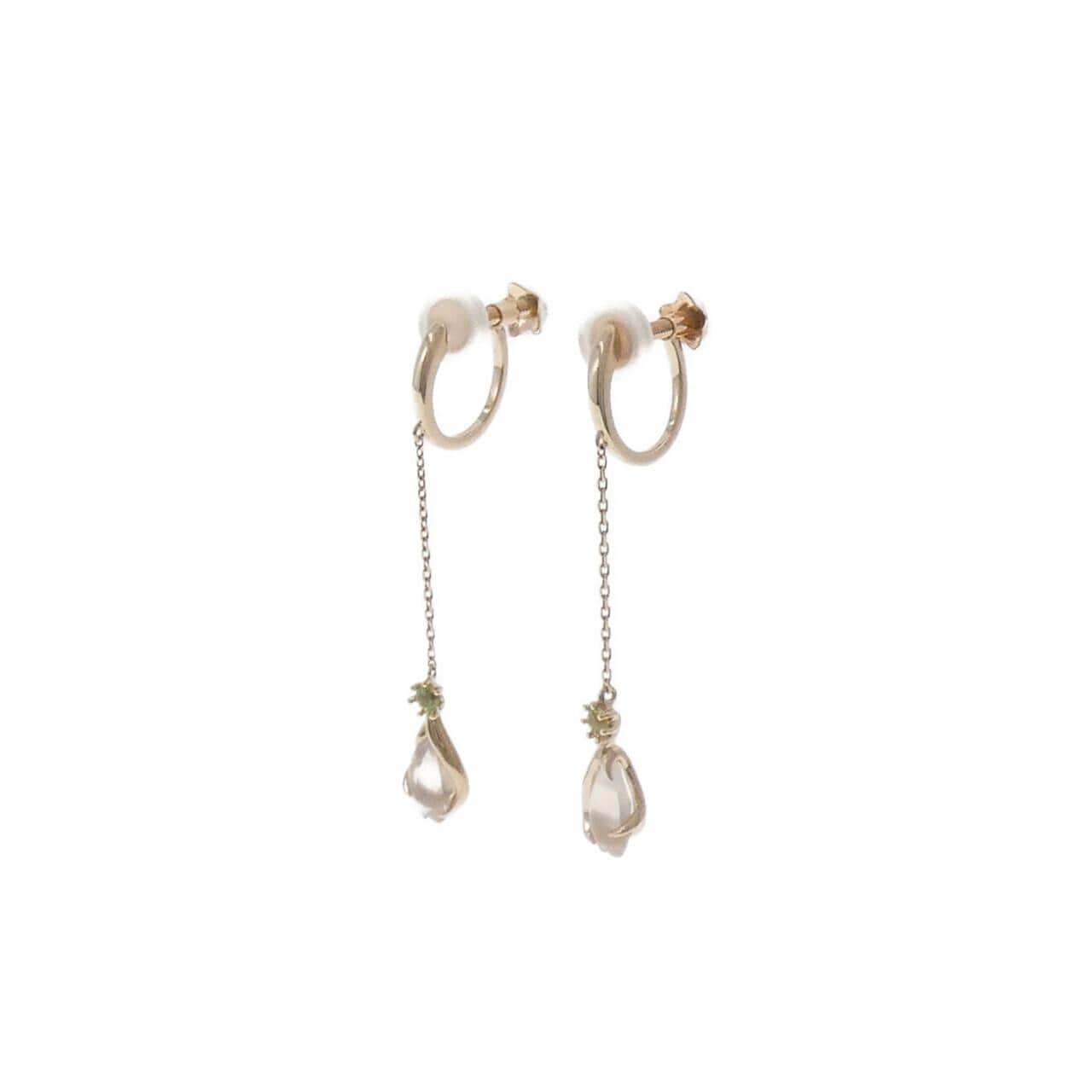 スタージュエリー ローズクオーツ イヤリング