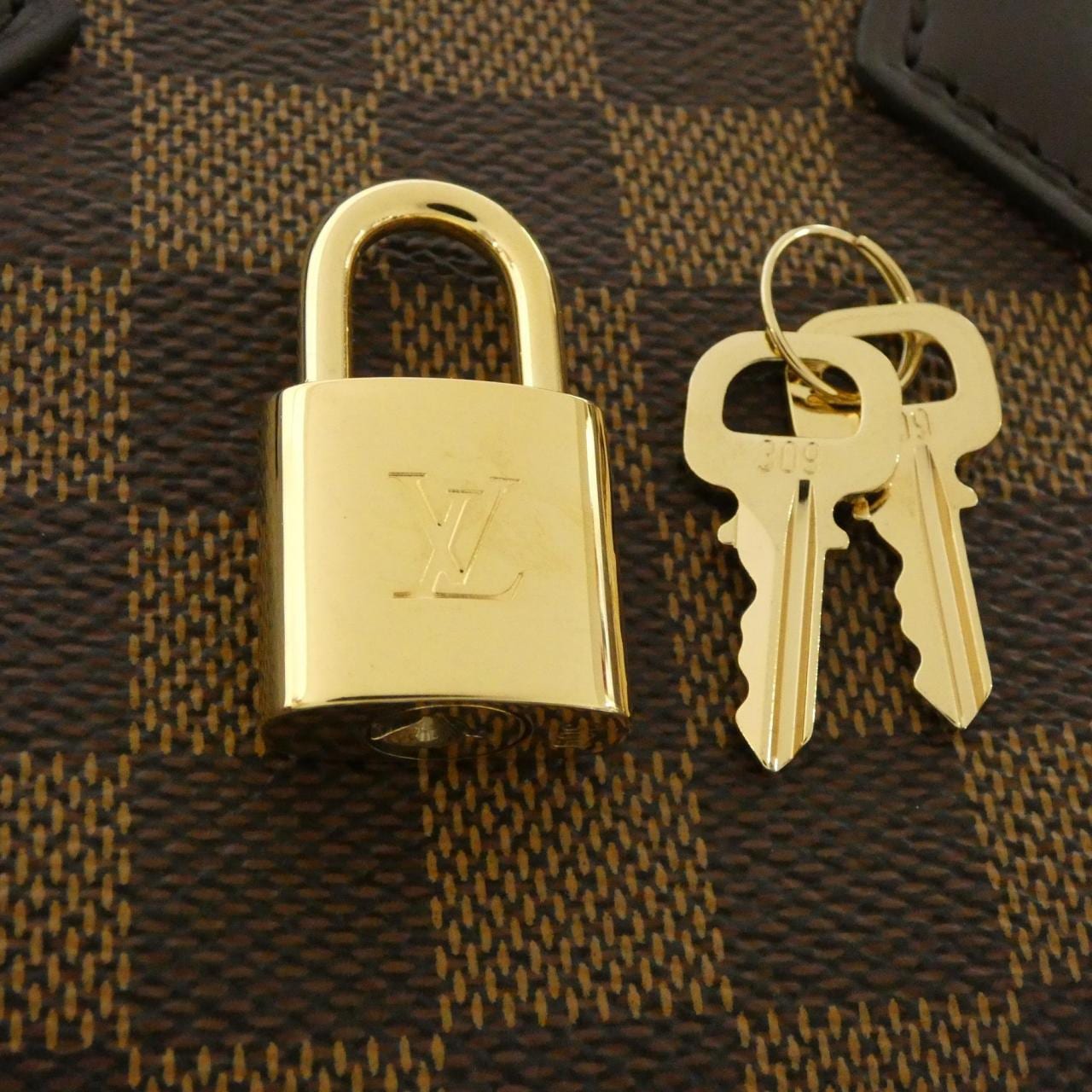 ルイヴィトン ダミエ スピーディ バンドリエール 20cm N40489 ボストンバッグ