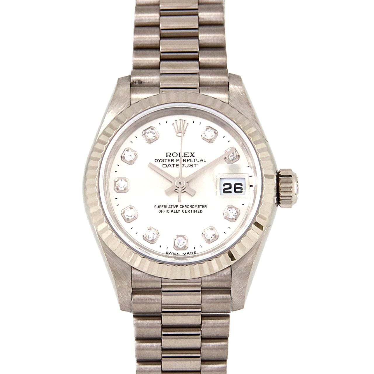 ROLEX Datejust 79179G WG Automatic P number